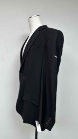 Balenciaga Oversized Shoulder Logo Jacket