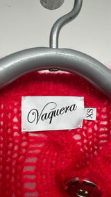 Vaquera Cropped Mohair Cable Cardigan