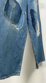 Kapital Kountry 14oz Port Baggy Jeans