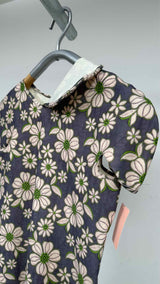 Comme Des Garçons N/S High-neck Floral Cut Out Dress