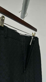 Alexander McQueen Skull Jacquard Pants