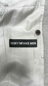 Issey Miyake Men Wrinkly Collarless Jacket