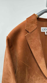 LOEWE Puzzle-Shaped Suede Jacket