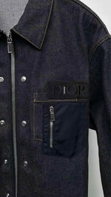 Dior X Sacai Oblique Denim Jacket