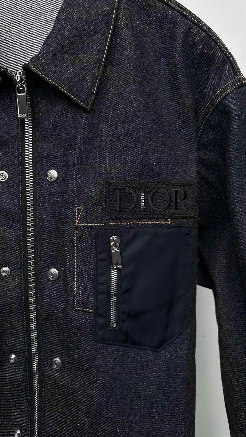 Dior X Sacai Oblique Denim Jacket – TOKIO7