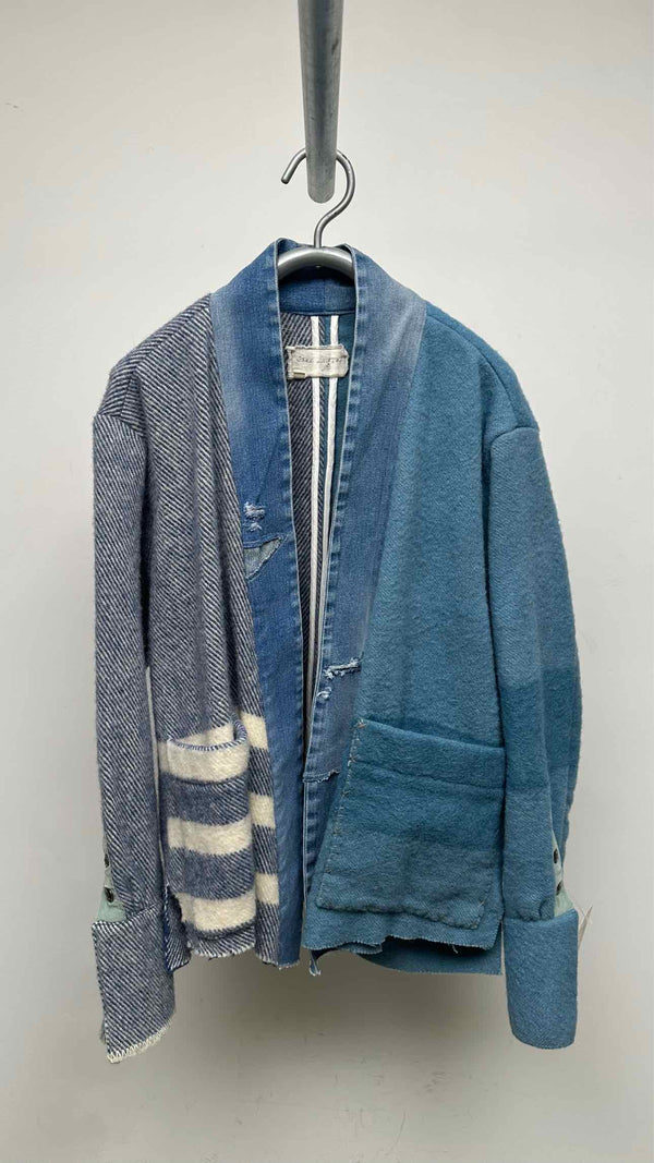 Greg Lauren Reconstructed Docking Cardigan