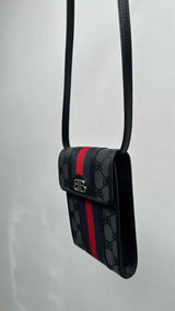 Balenciaga X Gucci Hacker Project Monogram Phone Bag