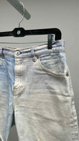 Our Legacy Raw-end Bleached Denim Shorts