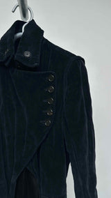 Ann Demeulemeester Velvet Coat