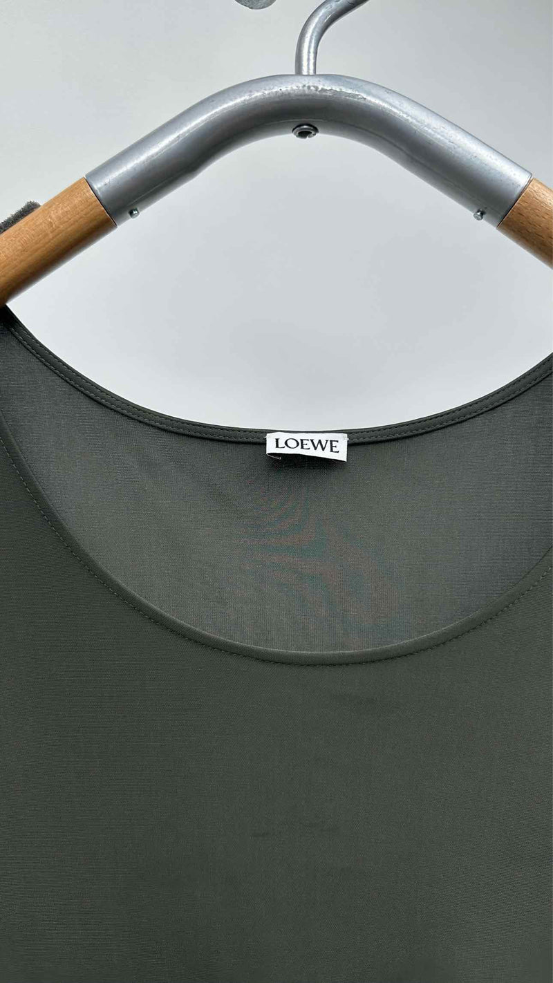LOEWE L/S Satin Dress