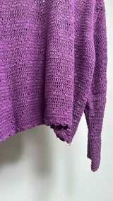 Bode Camp-collar Crochet Shirt
