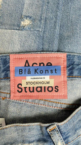 Acne Studios Distressed Patchwork Jeans