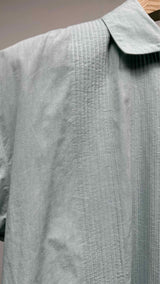 Issey Sport S/S Pleated-front Shirt
