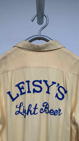 Vintage Back-embroidered Bowling Shirt