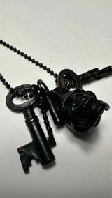 Number (N)ine Skull Key Necklace