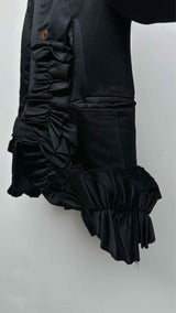 Comme Des Garcons Comme Des Garcons Frill-detailed Blazer