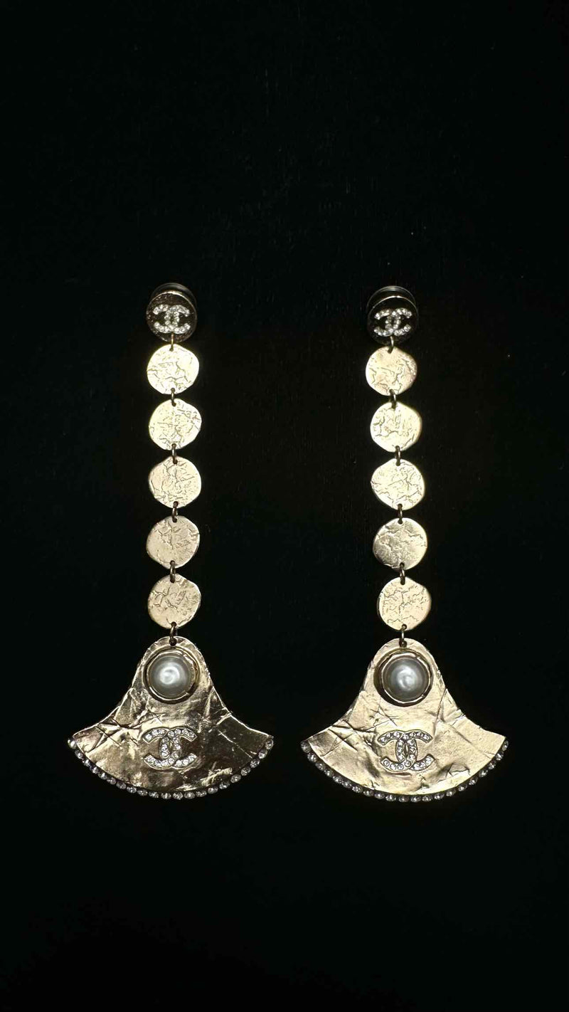 Chanel Ancient Egypt Drop Earrings