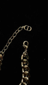 Christian Dior Couture Chain Lonk Bracelet