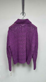 Bode Camp-collar Crochet Shirt