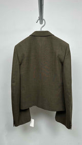 LOEWE Single-breasted Flare-sleeve Blazer Jacket