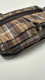 Porter X Comme des GarÃ§ons Homme Plaid-pattern Messenger Bag