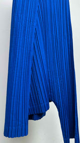 Issey Miyake Pleated Wrap Asymmetrical Skirt Pants