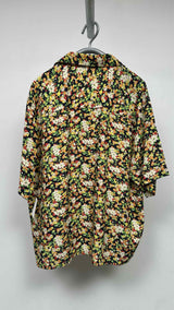 Marni S/S Floral Satin Bowling Shirt