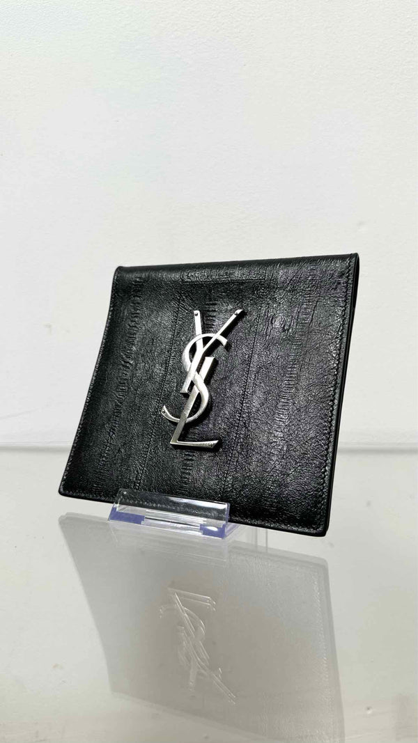 Yves Saint Laurant Logo Passport Case