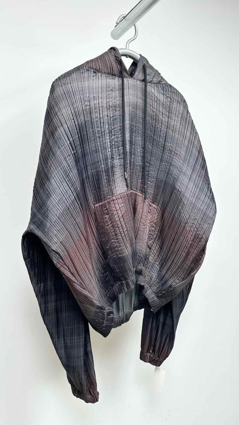 Off-White Oversized Pleated Hoodie