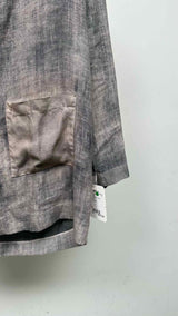 Avant Toi Distressed Shirt Blazer Jacket