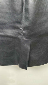 Thom Browne Button-up Striped Leather Skirt