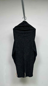 Masnada Suede Sleeve Full-Zip Hoodie