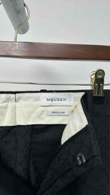 Alexander McQueen Skull Jacquard Pants