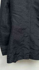 Comme Des Garcons Cut-out Gliitter Blazer Jacket