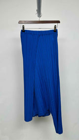 Issey Miyake Pleated Wrap Asymmetrical Skirt Pants