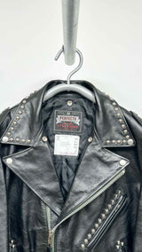 Sacai x Schott Studded Leather Jacket