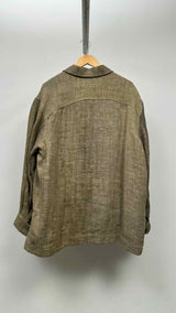 Ziggy Chen Linen Workers Shirt Jacket