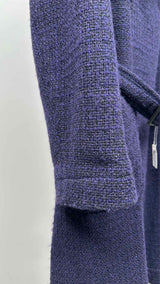 Yohji Yamamoto Pour Homme Double-breast Tweed Wrap Coat