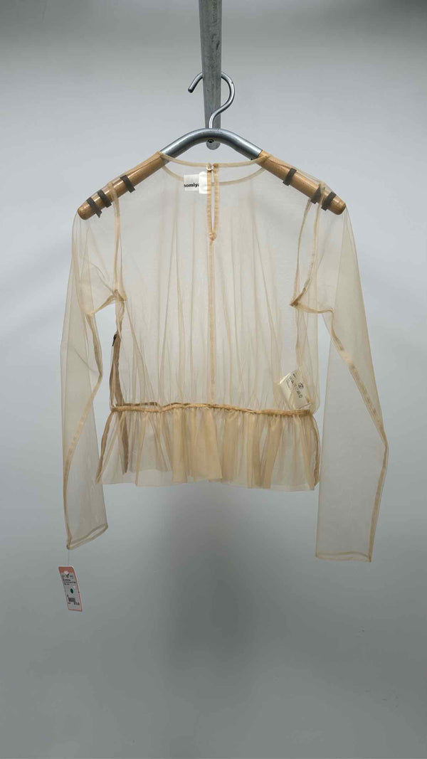 Noir Kei Ninomiya Mesh L/S Top
