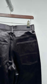 Jil Sander High-waisted Wide Satin Pants