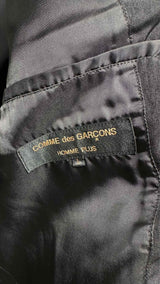Comme Des Garcons Homme Plus Milled-details Layered Blazer Jacket
