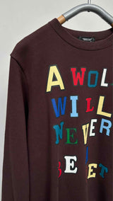 Undercover x  K.Tolnoe Slogan-print Sweatshirt