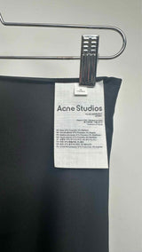 Acne Studios Bow-detailed Satin Maxi Skirt