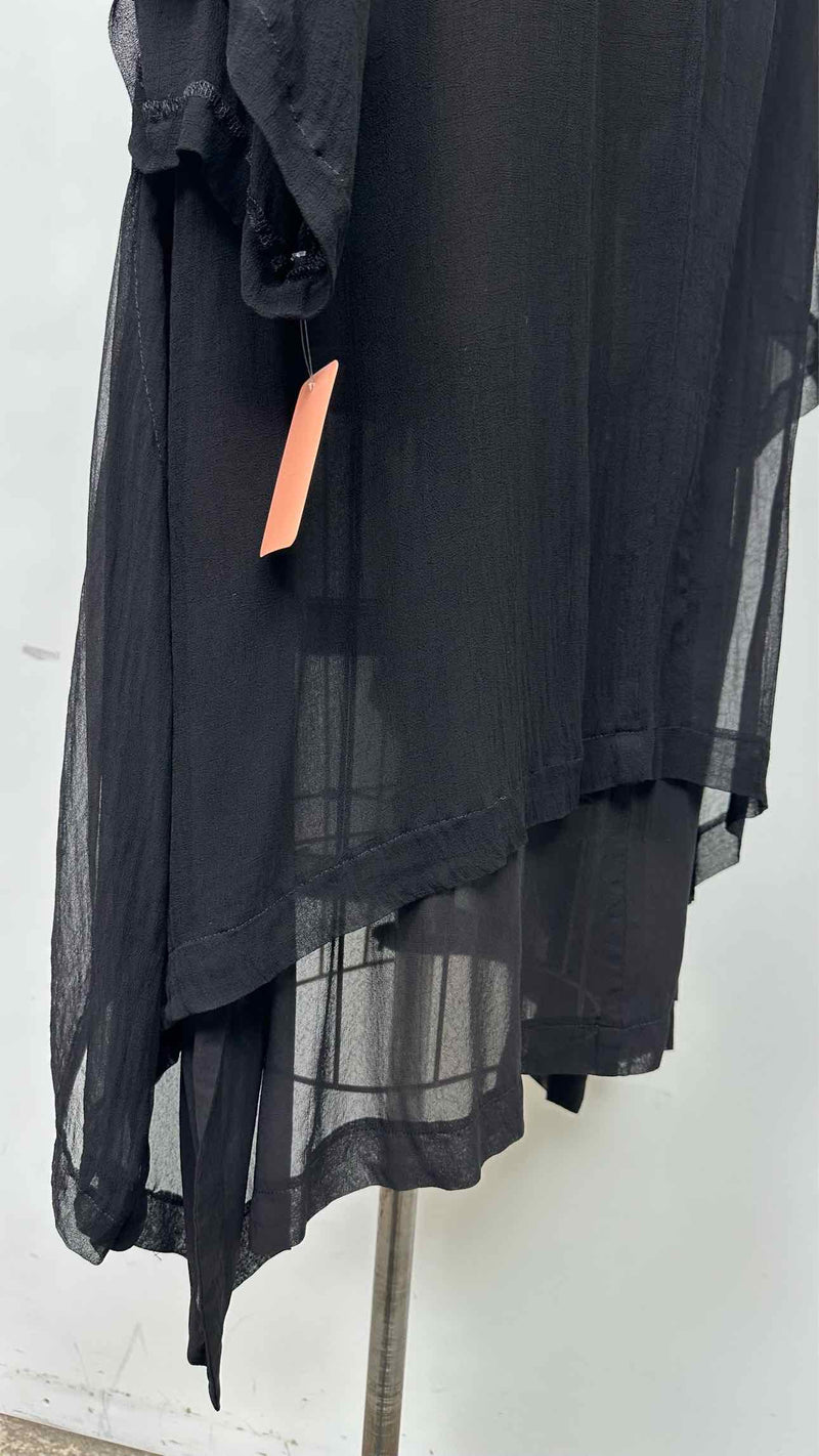 Comme Des Garçons Comme Des Garçons L/S Layered Long Dress