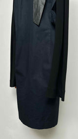 Rick Owens Leather-hybrid Light Coat