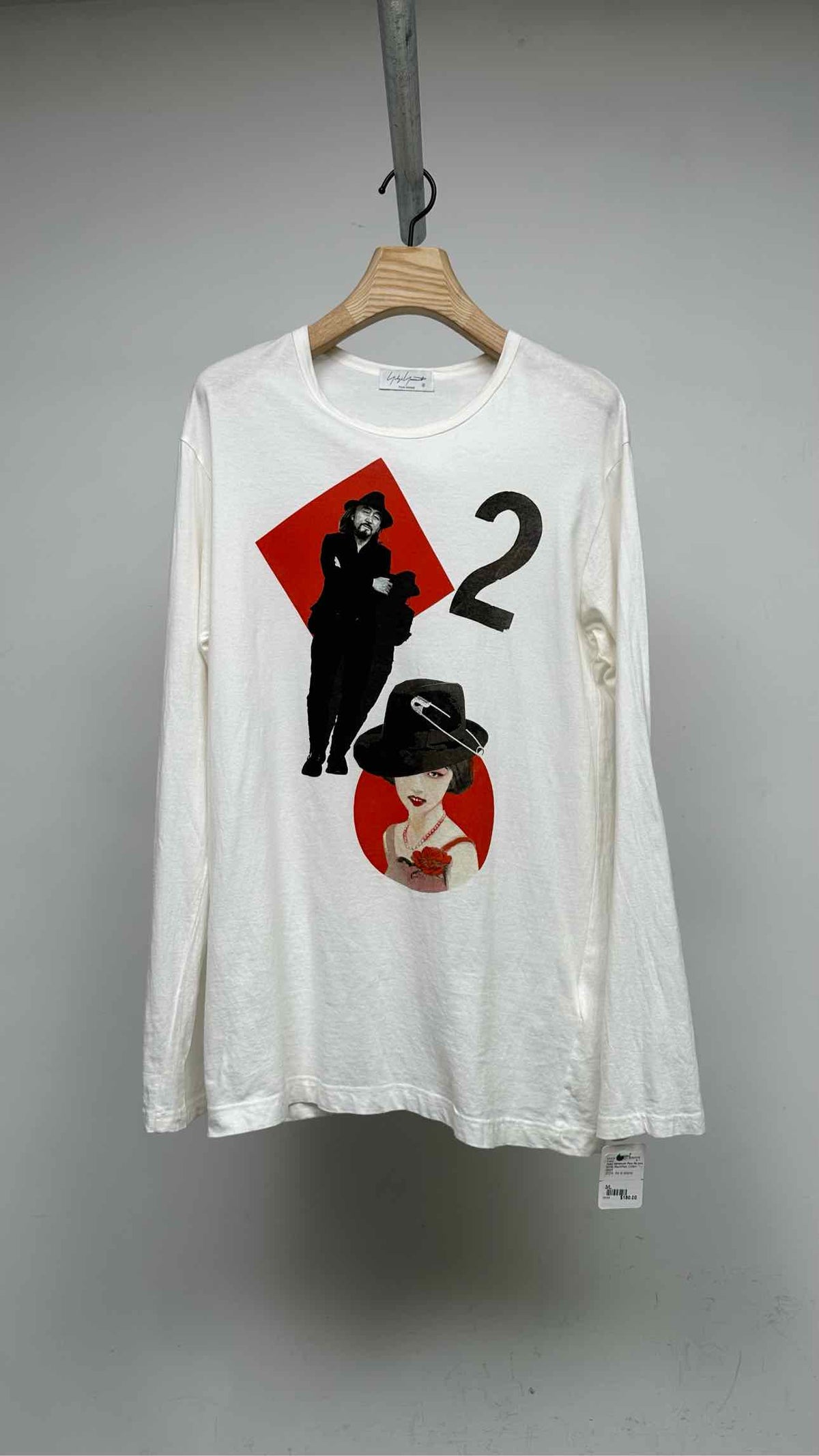 Yohji Yamamoto Pour Homme L/S Graphic-Print T-shirt – TOKIO7