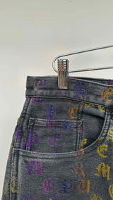 Supreme Gradient Jacquard Denim Shorts
