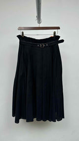 Lena Lumelsky High-waisted Pleated Denis Maxi-Skirt