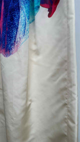 Jil Sander "Couture Arty" Silk Maxi Skirt
