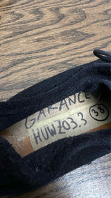 Geoffrey B. Small Eytet Suede Eyelet Shoes